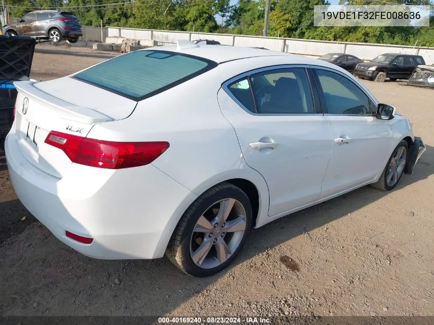 2015 Acura Ilx 2.0L VIN: 19VDE1F32FE008636 Lot: 40169240