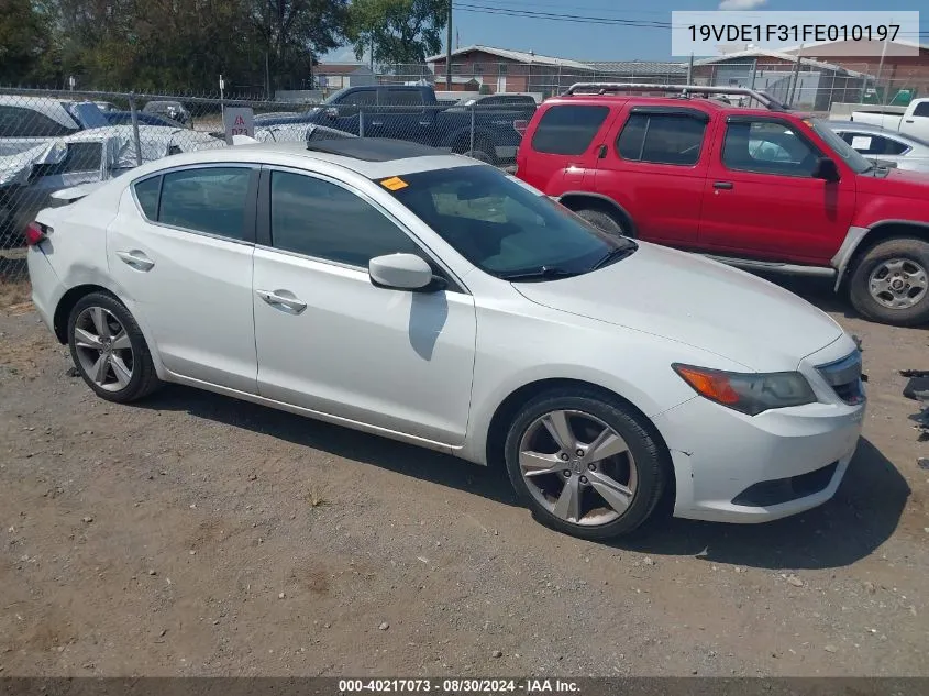 2015 Acura Ilx 2.0L VIN: 19VDE1F31FE010197 Lot: 40217073