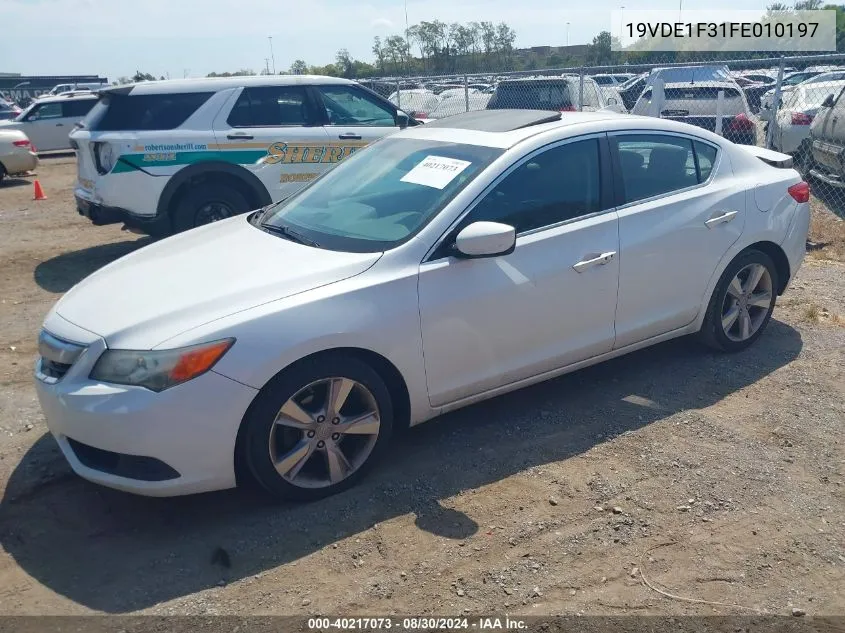 2015 Acura Ilx 2.0L VIN: 19VDE1F31FE010197 Lot: 40217073