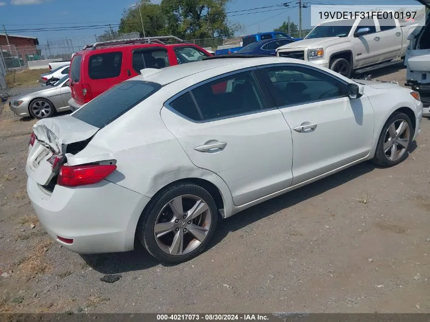 2015 Acura Ilx 2.0L VIN: 19VDE1F31FE010197 Lot: 40217073