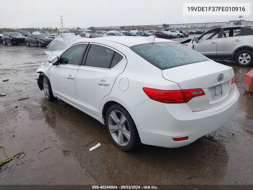 2015 Acura Ilx 2.0L VIN: 19VDE1F37FE010916 Lot: 40244004