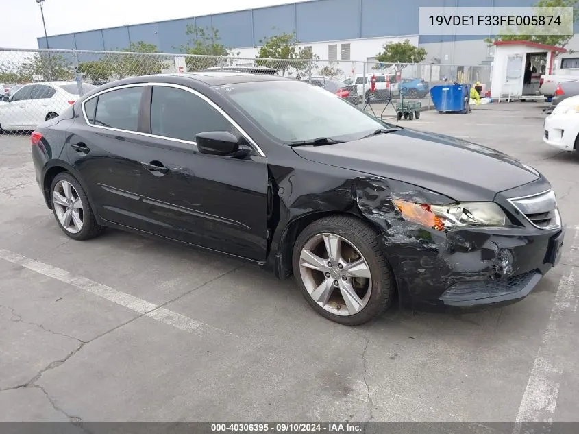 2015 Acura Ilx 2.0L VIN: 19VDE1F33FE005874 Lot: 40306395