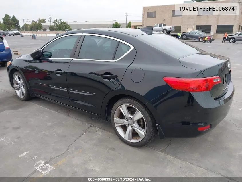 2015 Acura Ilx 2.0L VIN: 19VDE1F33FE005874 Lot: 40306395