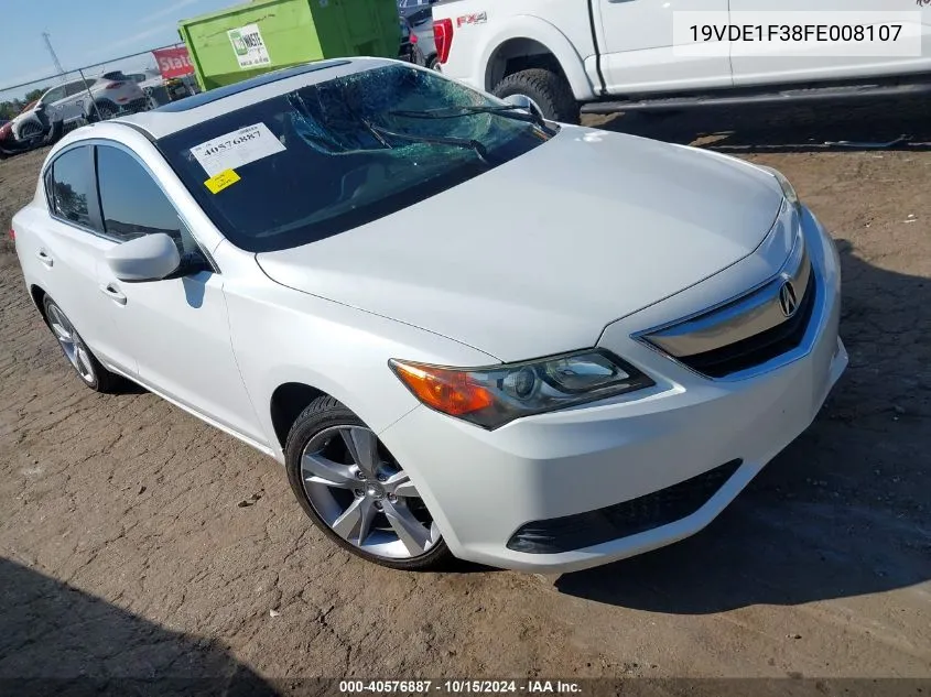 2015 Acura Ilx 2.0L VIN: 19VDE1F38FE008107 Lot: 40576887