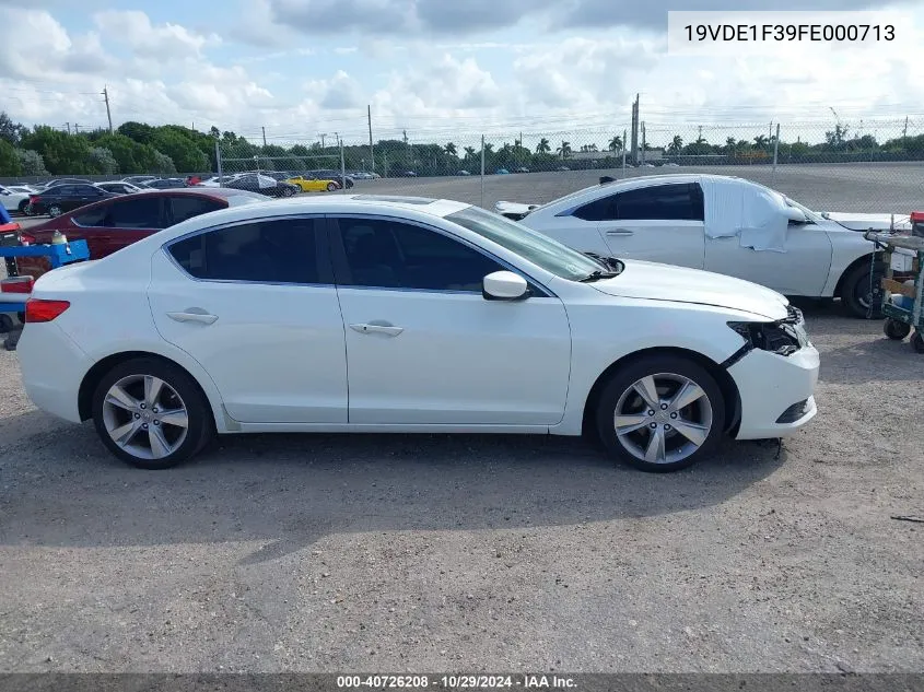 2015 Acura Ilx 2.0L VIN: 19VDE1F39FE000713 Lot: 40726208