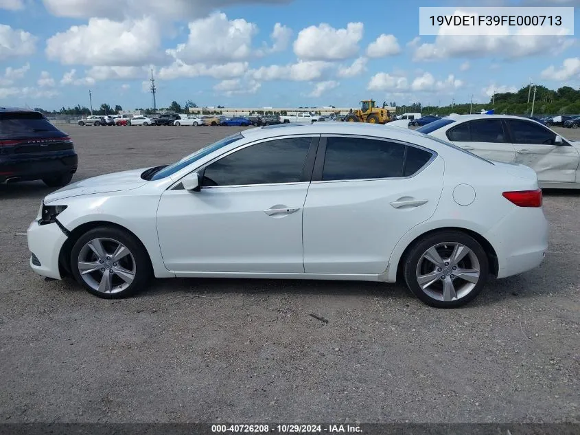 2015 Acura Ilx 2.0L VIN: 19VDE1F39FE000713 Lot: 40726208