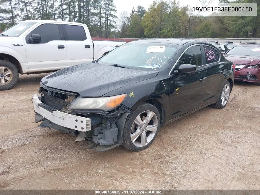 2015 Acura Ilx 2.0L VIN: 19VDE1F33FE000450 Lot: 40754039