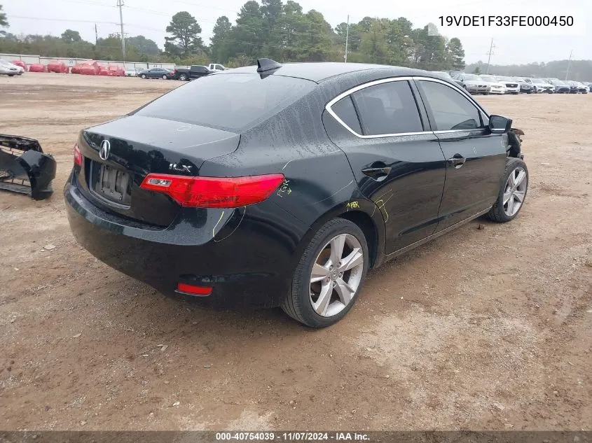 2015 Acura Ilx 2.0L VIN: 19VDE1F33FE000450 Lot: 40754039