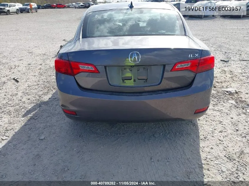 2015 Acura Ilx 2.0L VIN: 19VDE1F56FE003957 Lot: 40789282