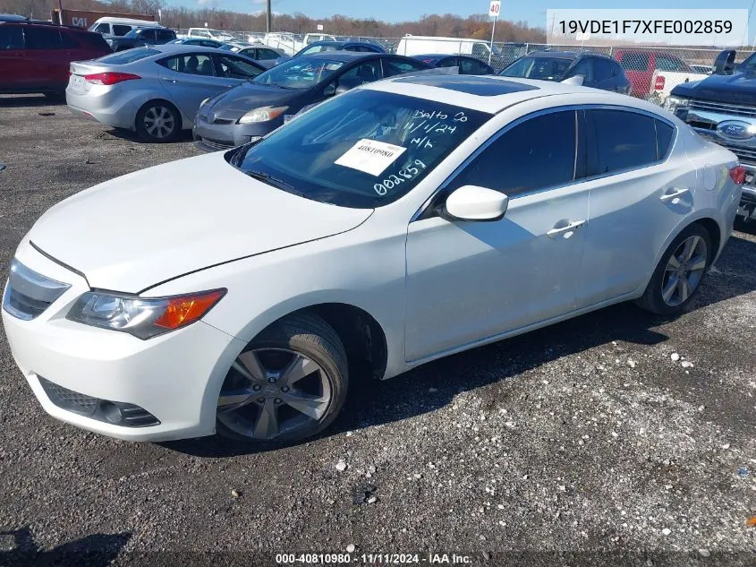 19VDE1F7XFE002859 2015 Acura Ilx 2.0L