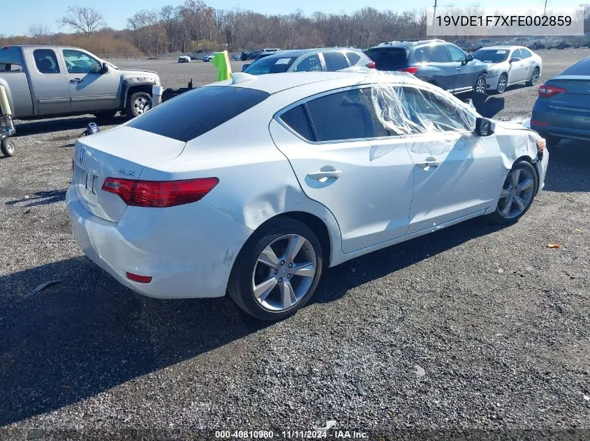 19VDE1F7XFE002859 2015 Acura Ilx 2.0L