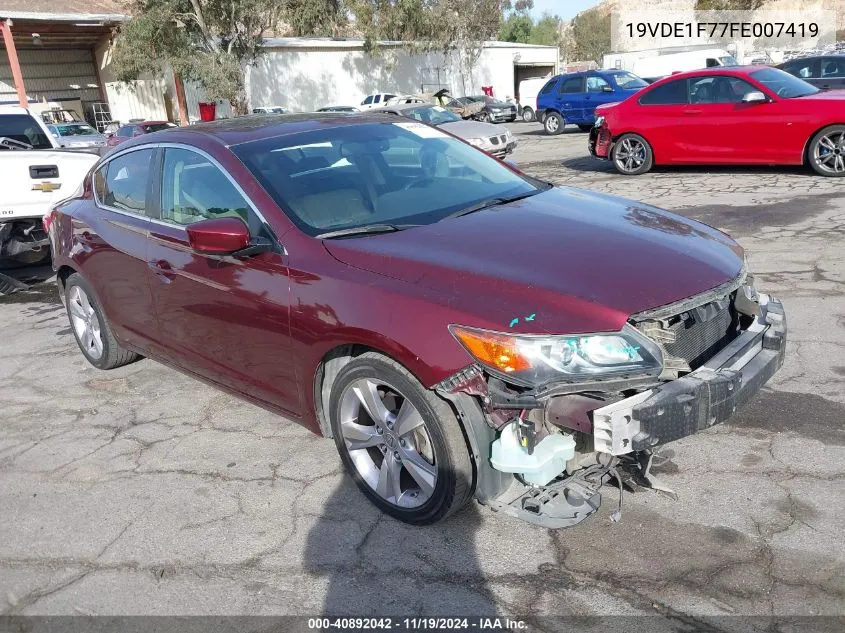 2015 Acura Ilx 2.0L VIN: 19VDE1F77FE007419 Lot: 40892042