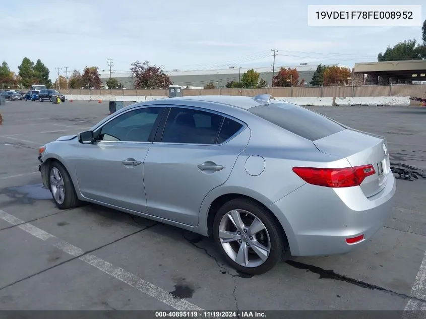 2015 Acura Ilx 2.0L VIN: 19VDE1F78FE008952 Lot: 40895119