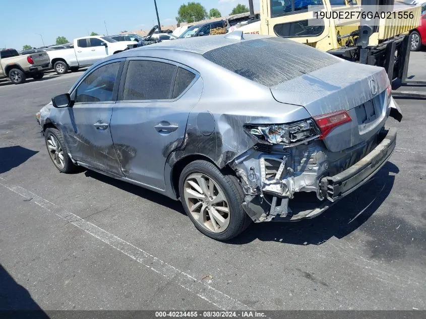 2016 Acura Ilx Premium Package/Technology Plus Package VIN: 19UDE2F76GA021556 Lot: 40234455