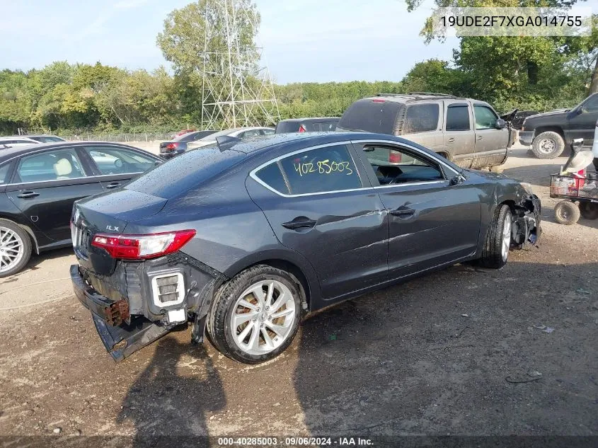 2016 Acura Ilx Premium/Technology VIN: 19UDE2F7XGA014755 Lot: 40285003