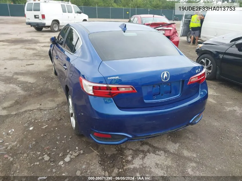 2017 Acura Ilx Acurawatch Plus Package VIN: 19UDE2F33HA013753 Lot: 39571390