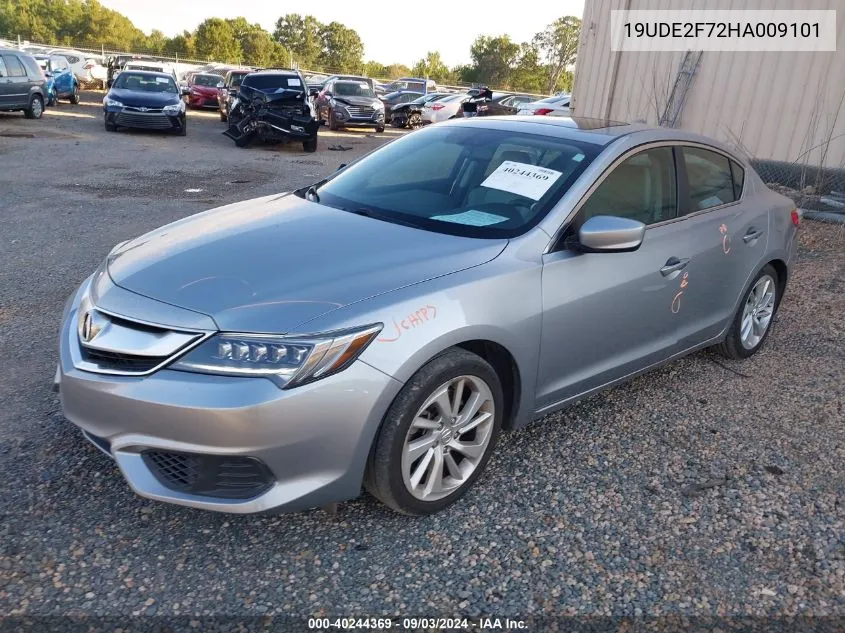 2017 Acura Ilx Premium Package/Technology Plus Package VIN: 19UDE2F72HA009101 Lot: 40244369