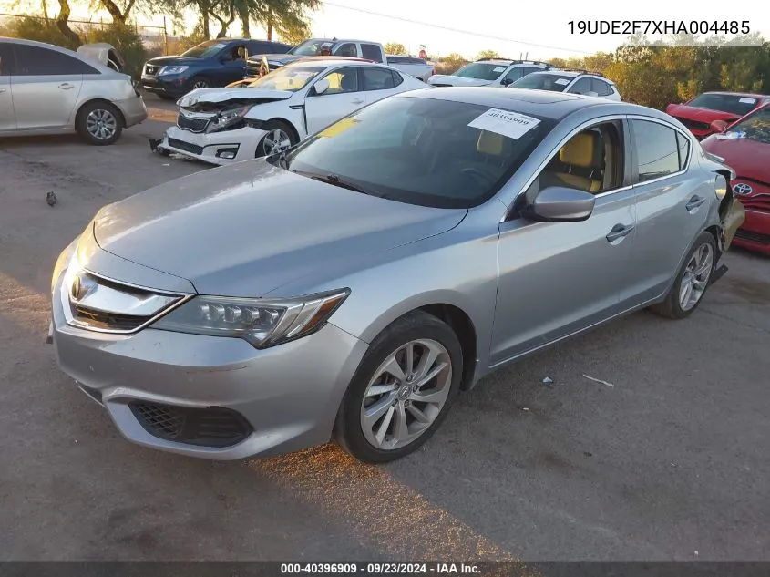 2017 Acura Ilx Premium Package/Technology Plus Package VIN: 19UDE2F7XHA004485 Lot: 40396909