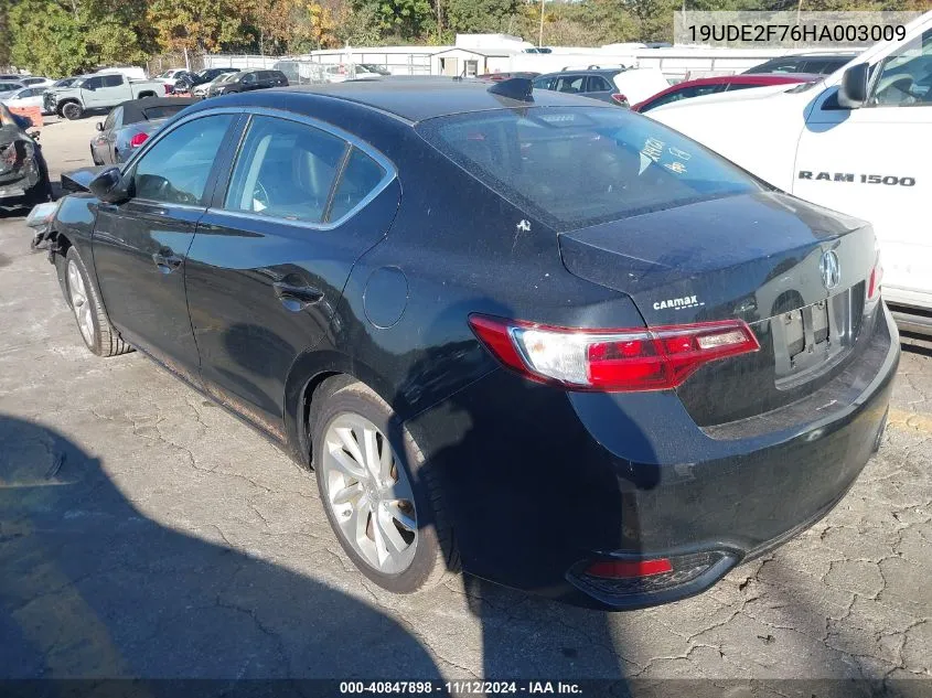 2017 Acura Ilx Premium Package/Technology Plus Package VIN: 19UDE2F76HA003009 Lot: 40847898