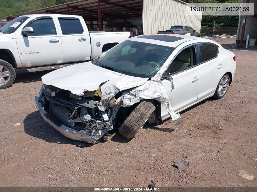 19UDE2F71JA002159 2018 Acura Ilx Premium/Technology