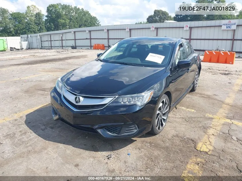 2018 Acura Ilx Special Edition VIN: 19UDE2F47JA001829 Lot: 40167926