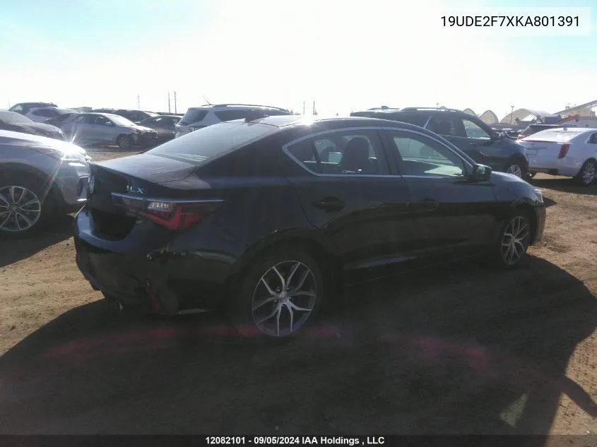 19UDE2F7XKA801391 2019 Acura Ilx