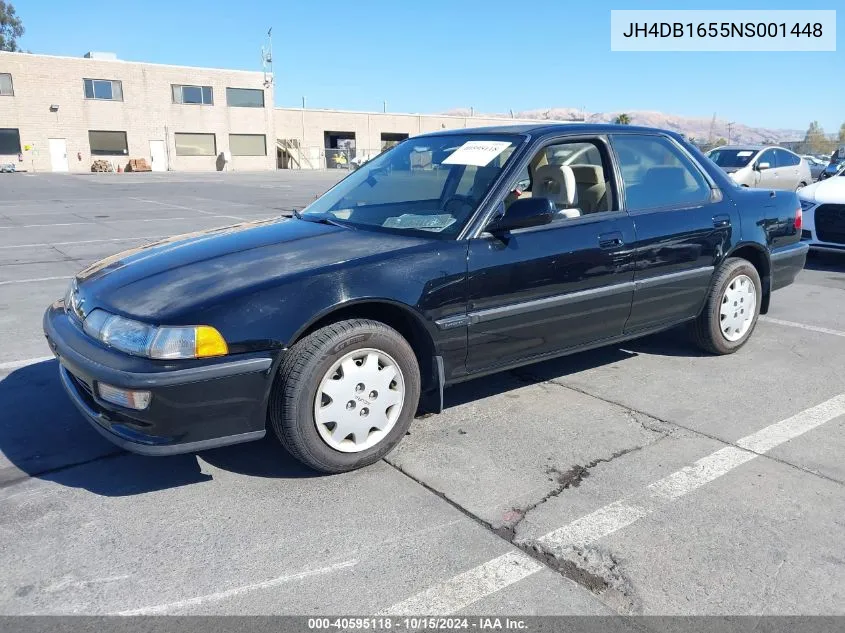 1992 Acura Integra Ls VIN: JH4DB1655NS001448 Lot: 40595118