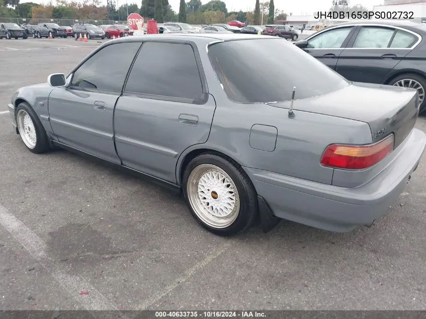 1993 Acura Integra Ls VIN: JH4DB1653PS002732 Lot: 40633735