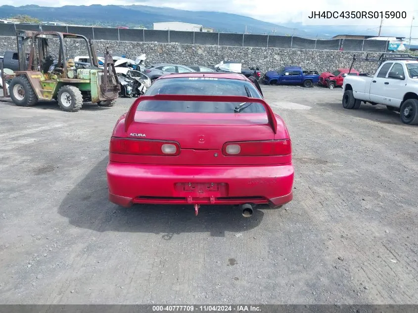 1994 Acura Integra Ls VIN: JH4DC4350RS015900 Lot: 40777709