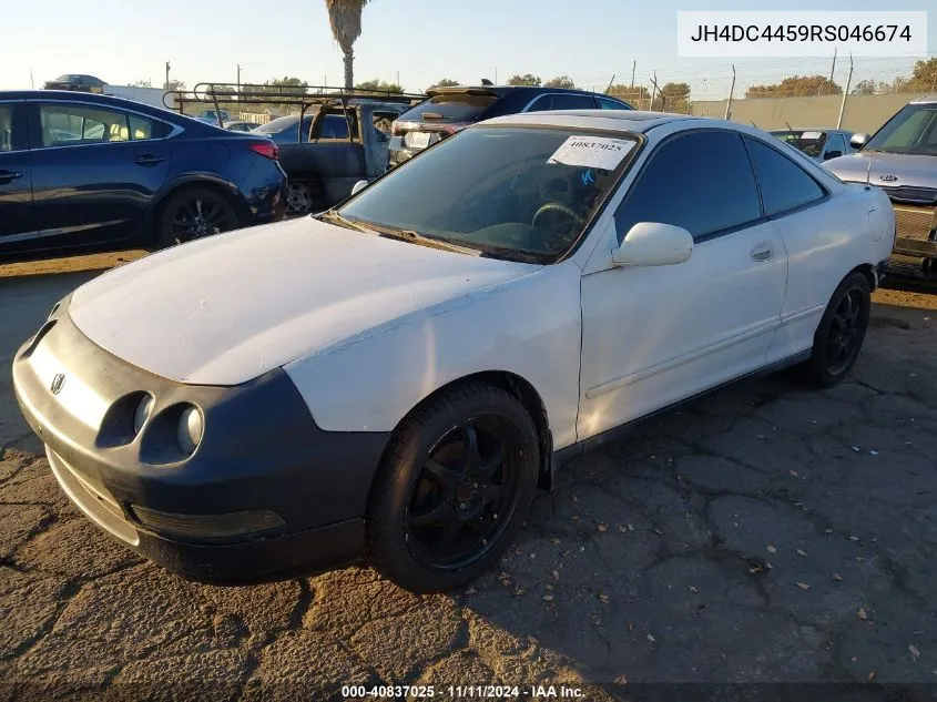 1994 Acura Integra Ls VIN: JH4DC4459RS046674 Lot: 40837025