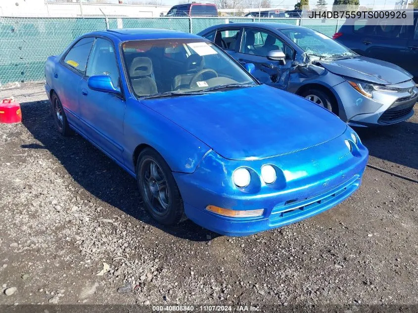 1996 Acura Integra Ls VIN: JH4DB7559TS009926 Lot: 40808840