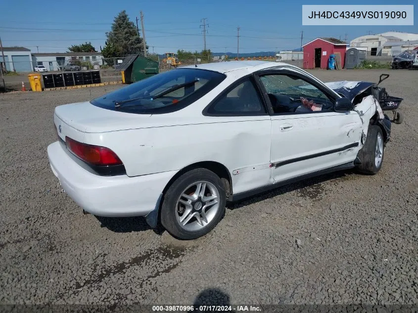 1997 Acura Integra Gs/Rs VIN: JH4DC4349VS019090 Lot: 39870996