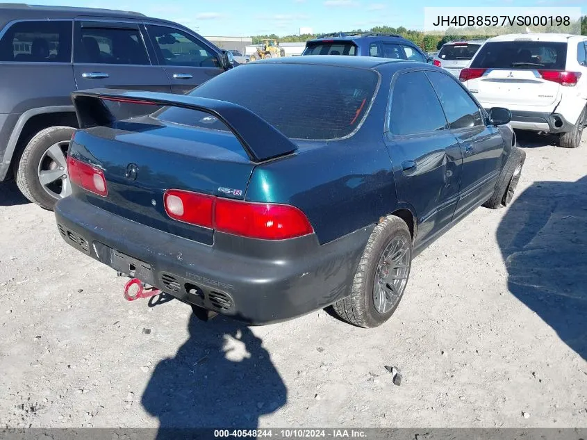 1997 Acura Integra Gs-R VIN: JH4DB8597VS000198 Lot: 40548244