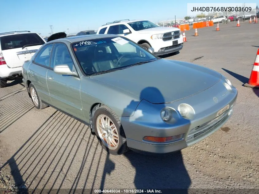 1997 Acura Integra Gs VIN: JH4DB7668VS003609 Lot: 40645034