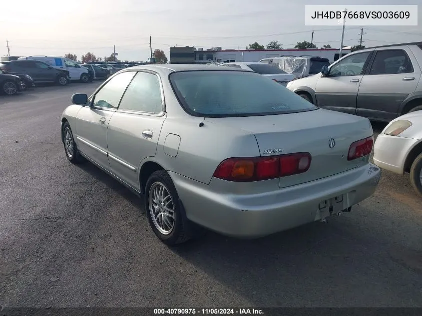 1997 Acura Integra Gs VIN: JH4DB7668VS003609 Lot: 40790975