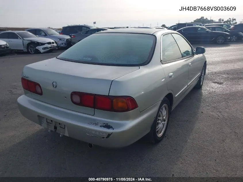 1997 Acura Integra Gs VIN: JH4DB7668VS003609 Lot: 40790975