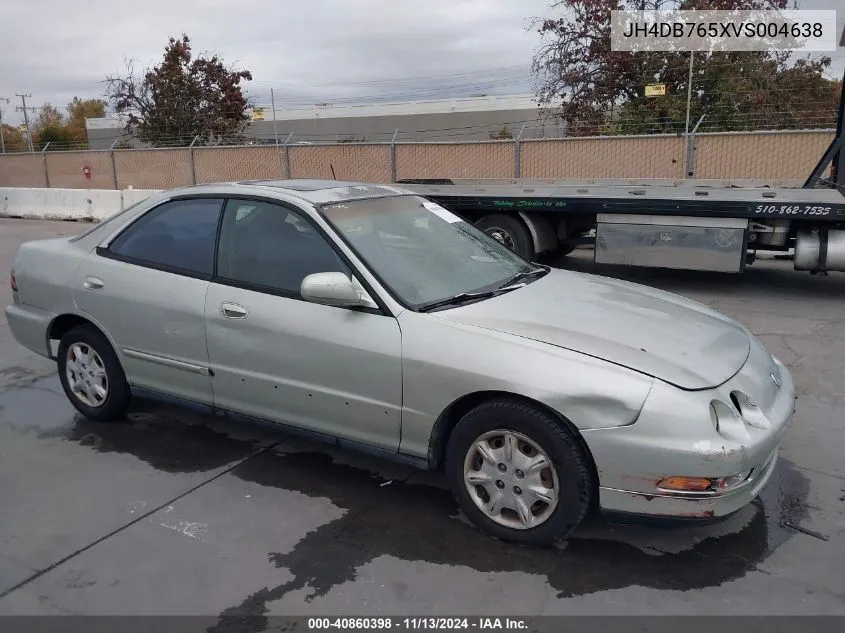 1997 Acura Integra Ls VIN: JH4DB765XVS004638 Lot: 40860398