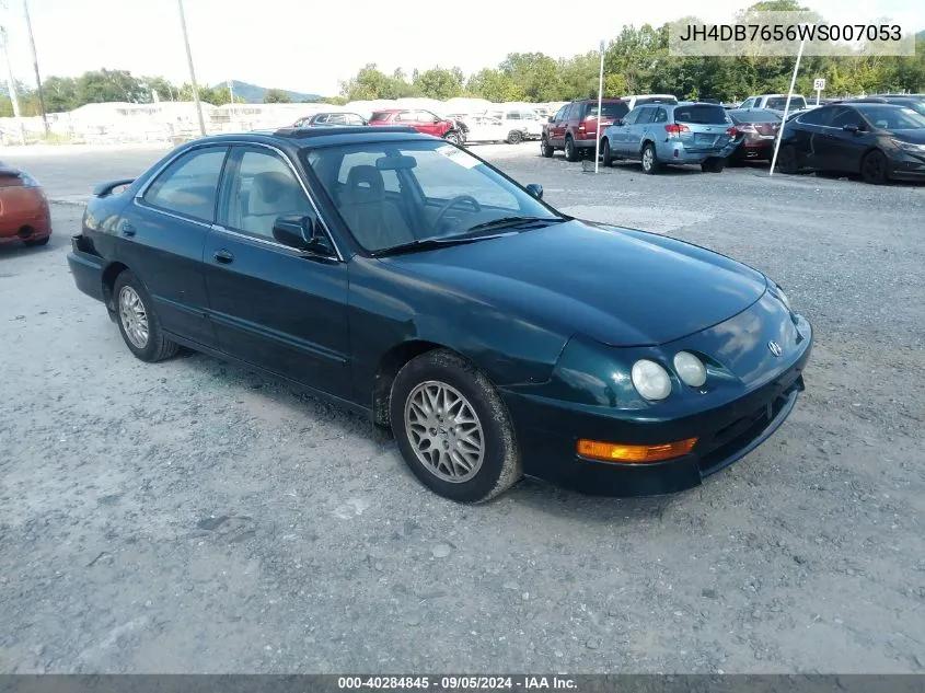 1998 Acura Integra Ls VIN: JH4DB7656WS007053 Lot: 40284845