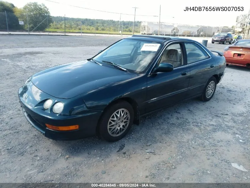 1998 Acura Integra Ls VIN: JH4DB7656WS007053 Lot: 40284845