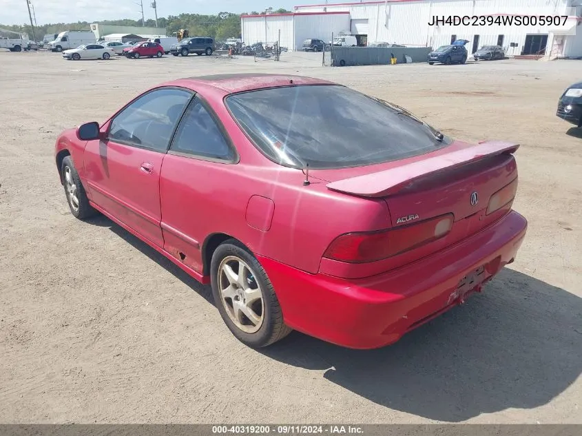 1998 Acura Integra Gs-R VIN: JH4DC2394WS005907 Lot: 40319200