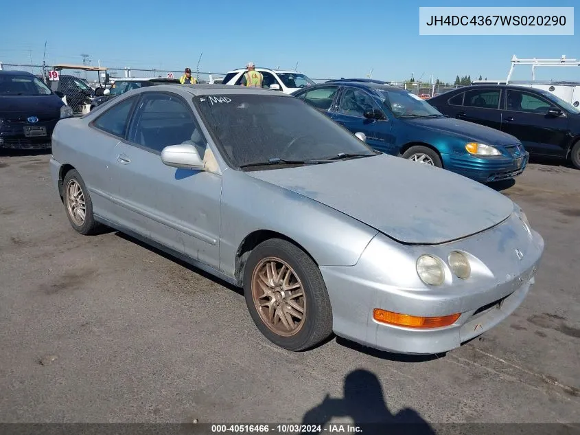 1998 Acura Integra Gs VIN: JH4DC4367WS020290 Lot: 40516466