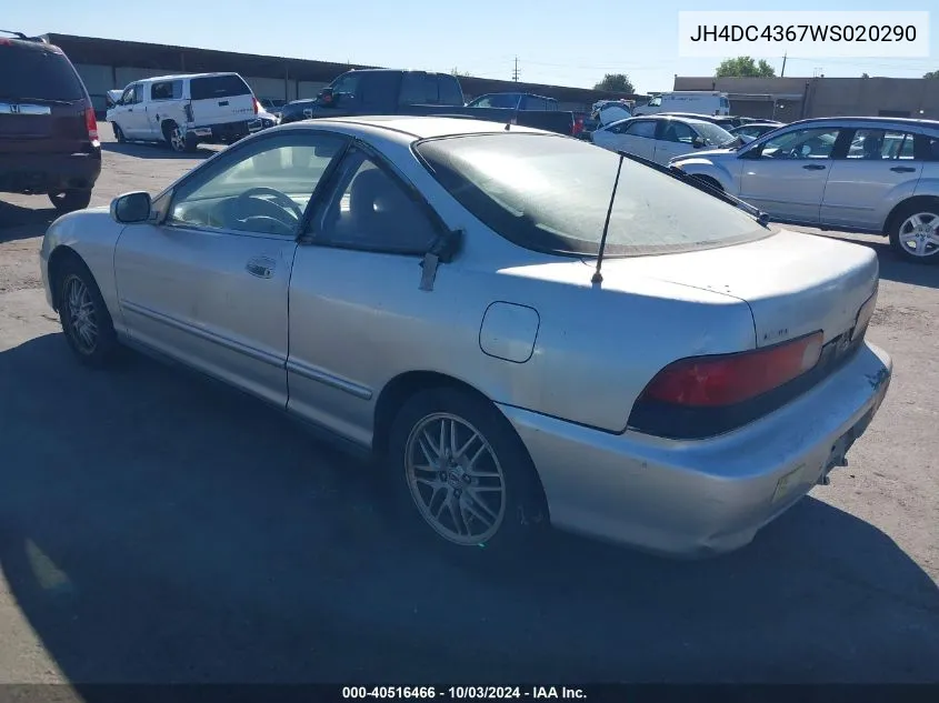 JH4DC4367WS020290 1998 Acura Integra Gs