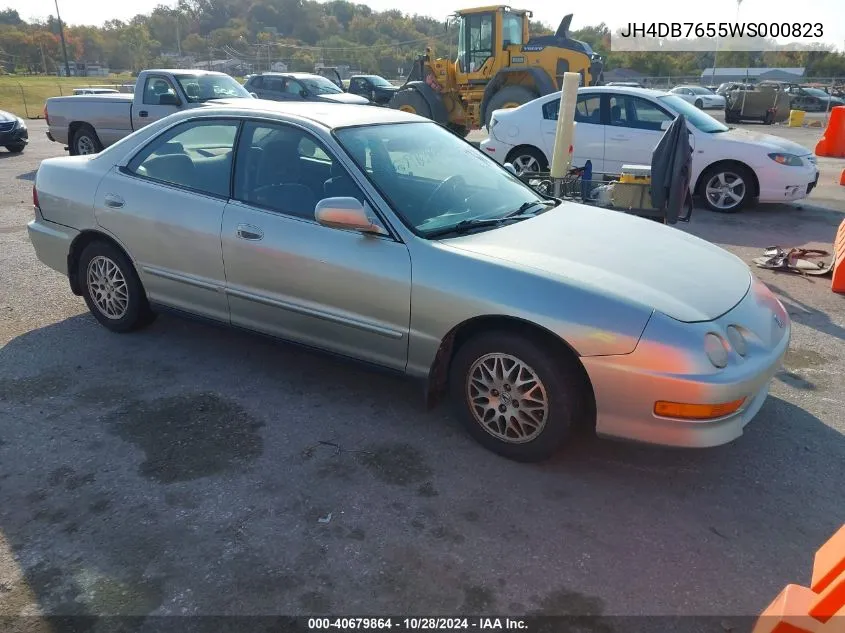 1998 Acura Integra Ls VIN: JH4DB7655WS000823 Lot: 40679864