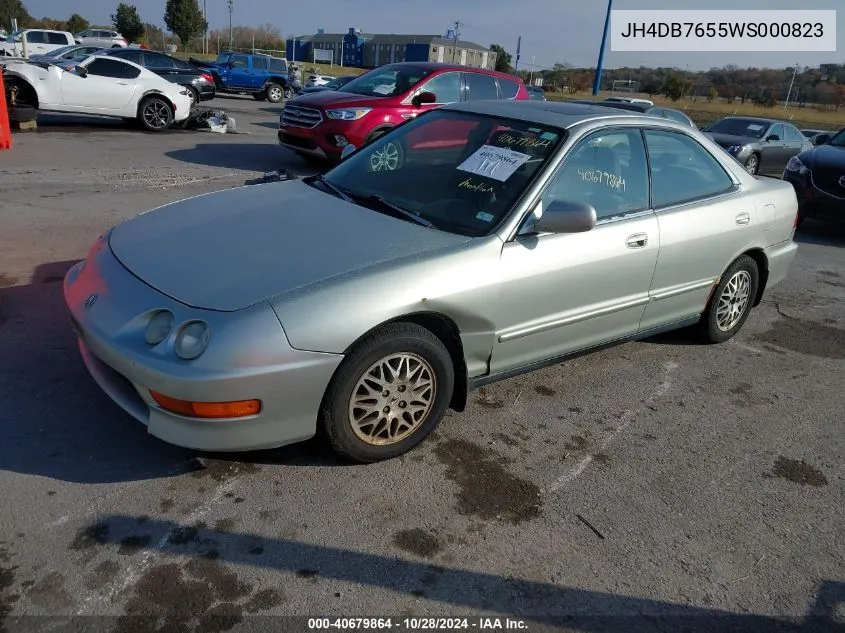 1998 Acura Integra Ls VIN: JH4DB7655WS000823 Lot: 40679864