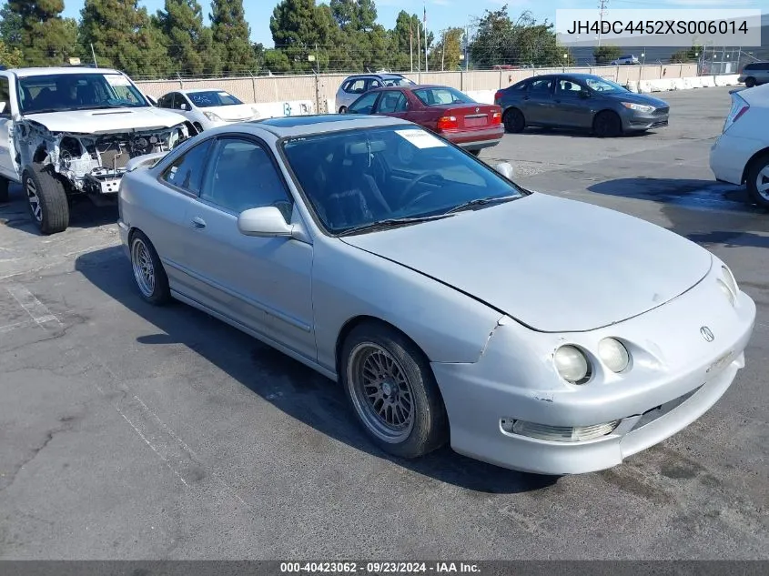 1999 Acura Integra Ls VIN: JH4DC4452XS006014 Lot: 40423062