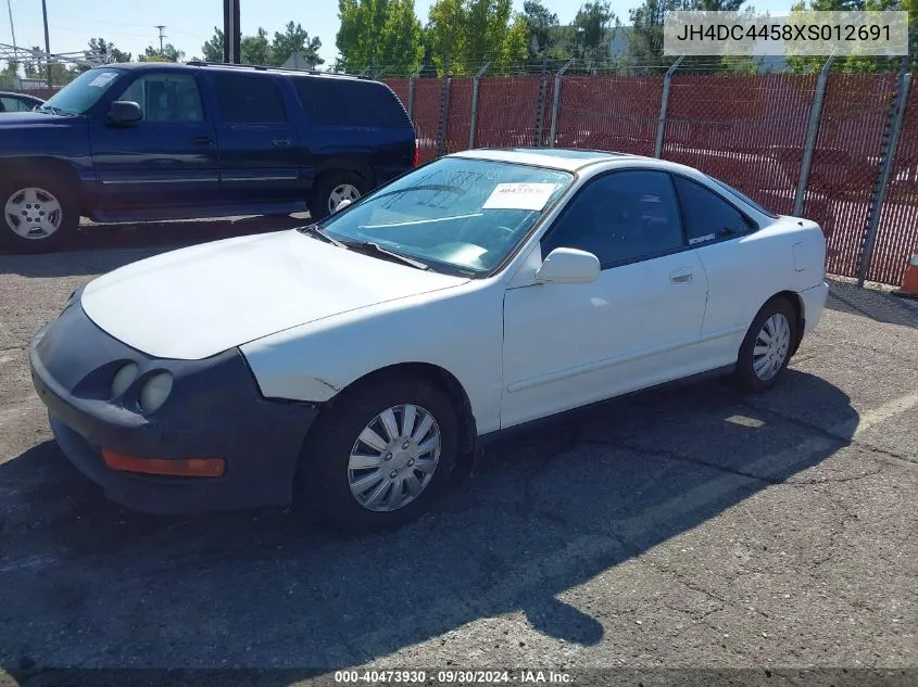 1999 Acura Integra Ls VIN: JH4DC4458XS012691 Lot: 40473930