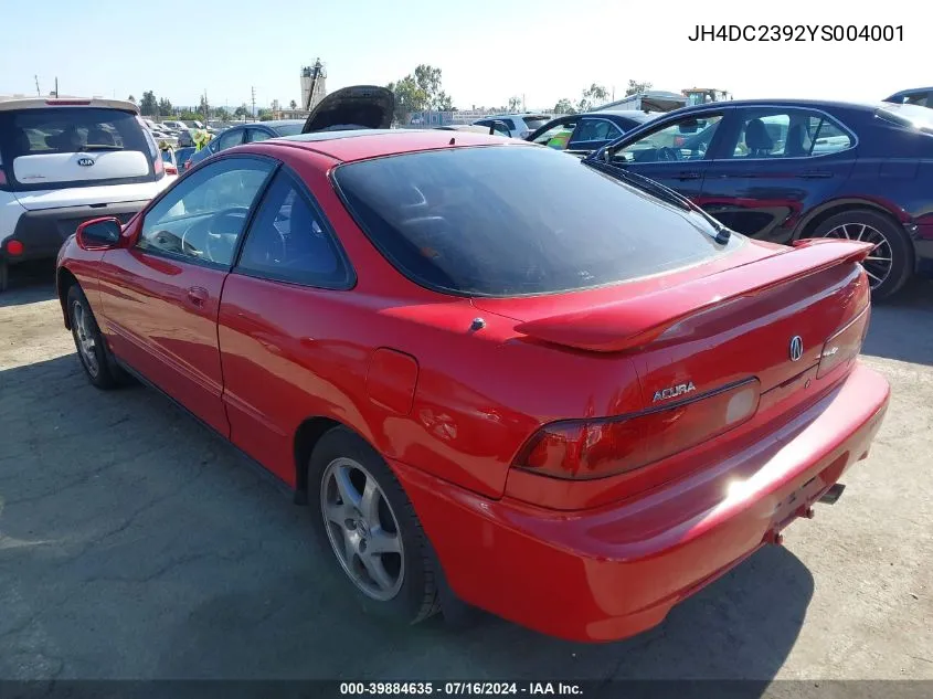 JH4DC2392YS004001 2000 Acura Integra Gs-R