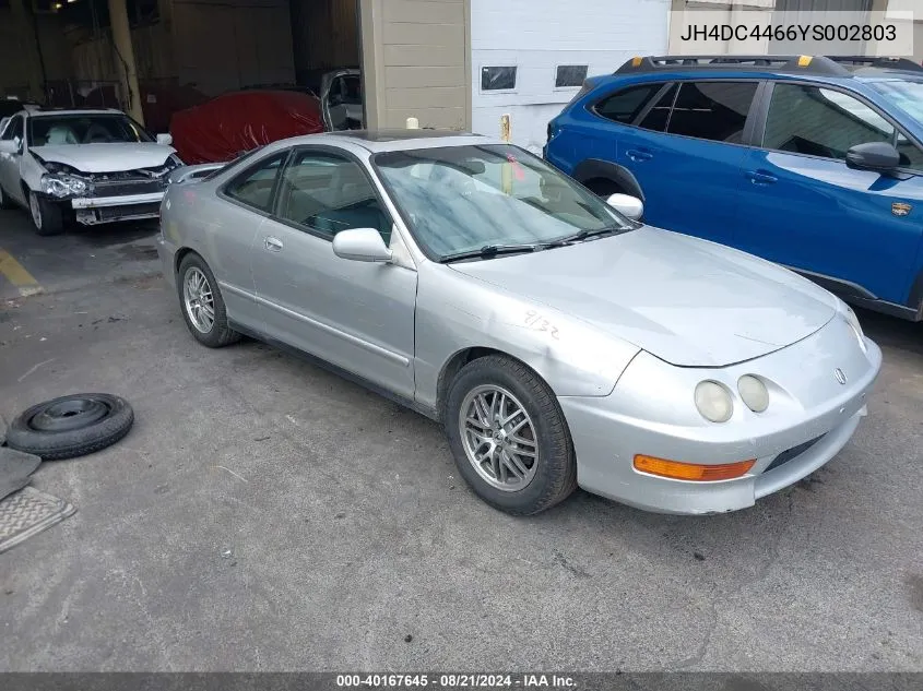 JH4DC4466YS002803 2000 Acura Integra Gs