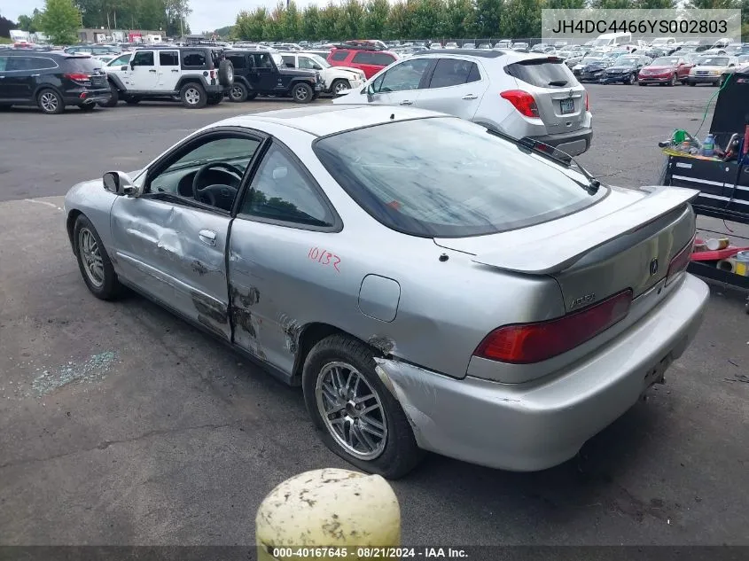 JH4DC4466YS002803 2000 Acura Integra Gs