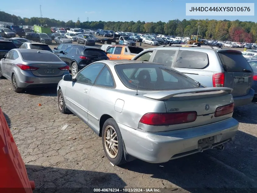 2000 Acura Integra Gs VIN: JH4DC446XYS010676 Lot: 40676234